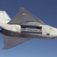 The X-32A with its weapons bay open (Global Security)